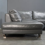 Natuzzi Leather Relevè 2572 Sofa @ REHAUS