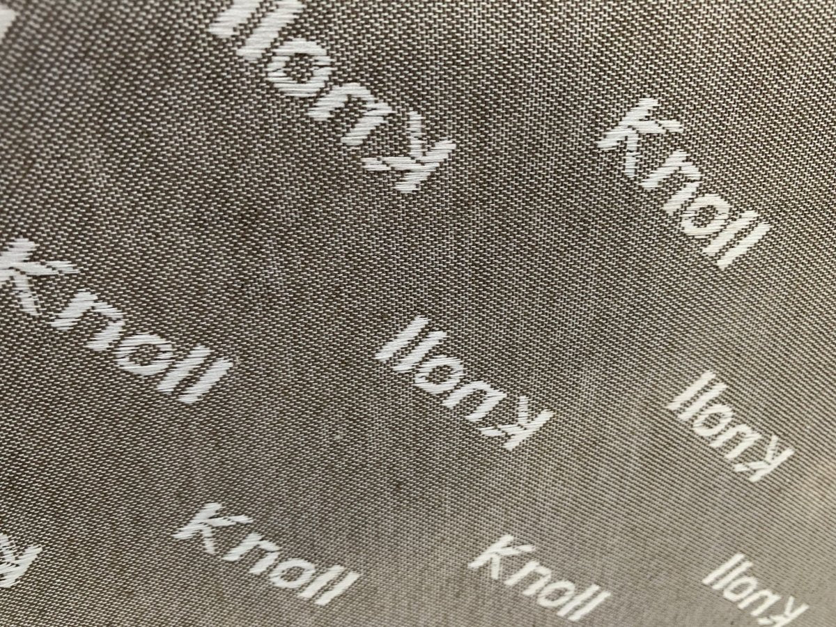 Pair of Knoll Studio Brno Flat Bar Armchairs - in Chrome & White Leather @ REHAUS