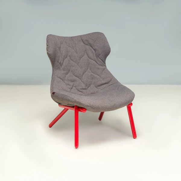 Patricia Urquiola for Kartell Grey Fabric Foliage Armchair - REHAUS - Kartell