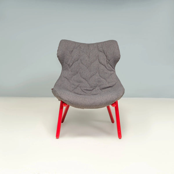 Patricia Urquiola for Kartell Grey Fabric Foliage Armchair - REHAUS - Kartell