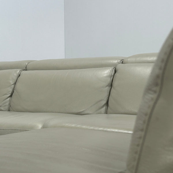 Pensiero Electric Recliner Corner Sofa & Footstool by Natuzzi Editions @ REHAUS