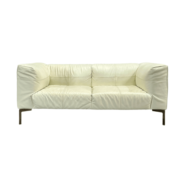 Poltrona Frau Bosfora Cream Two Seater Sofa