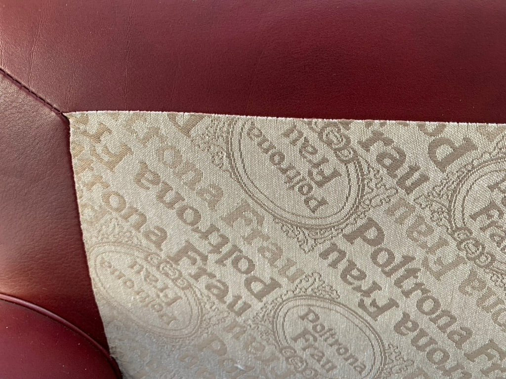 Poltrona Frau Dream 3 - Seat Sofa - In Oxblood Heritage Leather @ REHAUS