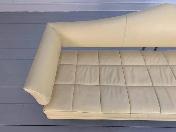 Poltrona Frau Hydra Castor 3 - Seat Sofa - In Cream Pelle Frau SC Leather @ REHAUS