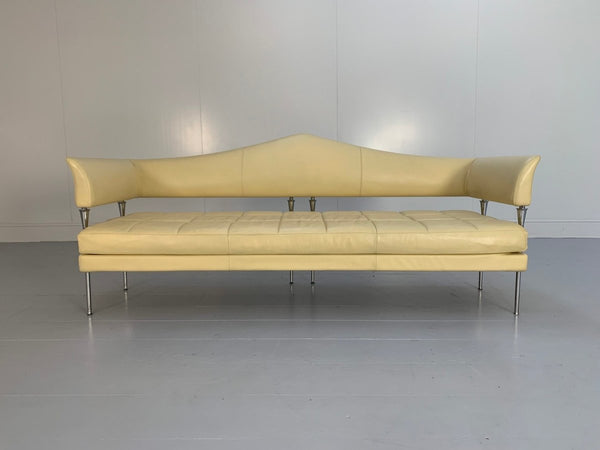 Poltrona Frau Hydra Castor 3 - Seat Sofa - In Cream Pelle Frau SC Leather @ REHAUS