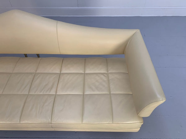 Poltrona Frau Hydra Castor 3 - Seat Sofa - In Cream Pelle Frau SC Leather @ REHAUS