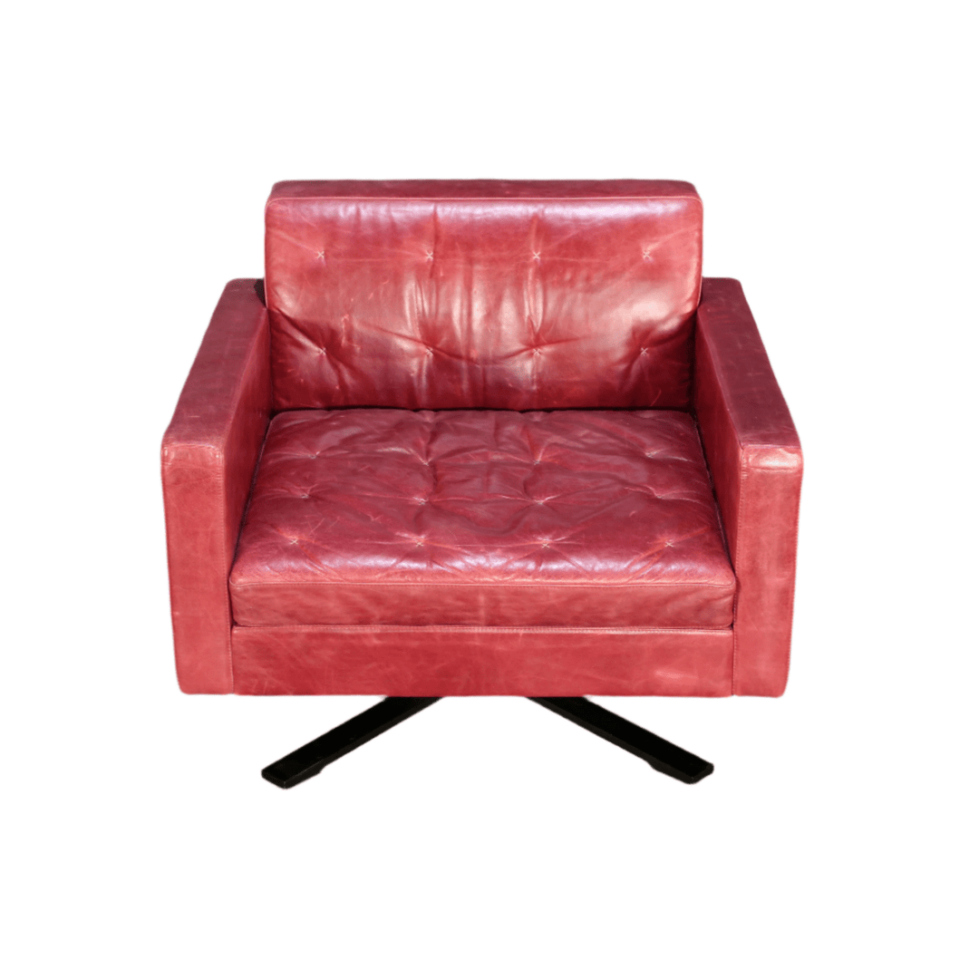 Poltrona Frau Kennedee Red Chair by Jean - Marie Massaud @ REHAUS