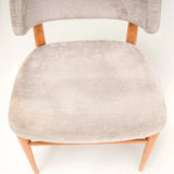 Porada Oak & Grey Fabric Nissa Dining Chairs, Set of 4 - REHAUS - Maurizio Marconato and Terry Zappa