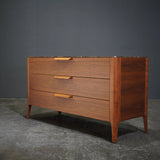 Porada Ziggy Chest of Drawers in Canaletta Walnut and Emperador Marble by Carlo Ballabio - REHAUS - Porada