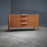 Porada Ziggy Chest of Drawers in Canaletta Walnut and Emperador Marble by Carlo Ballabio - REHAUS - Porada