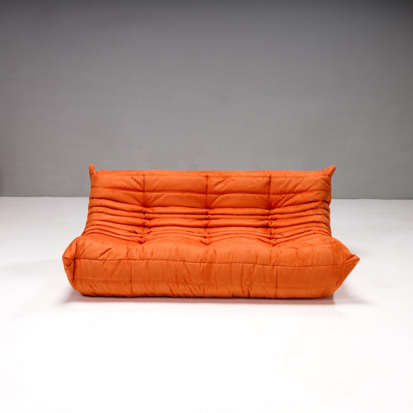 Pre Order Ligne Roset by Michel Ducaroy Togo Orange Modular Sofa, Set of 5 @ REHAUS