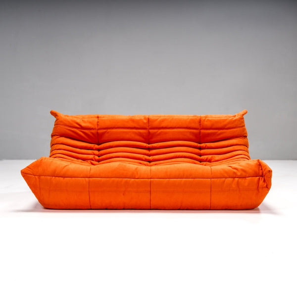 Pre Order Ligne Roset by Michel Ducaroy Togo Orange Modular Sofa, Set of 5 @ REHAUS