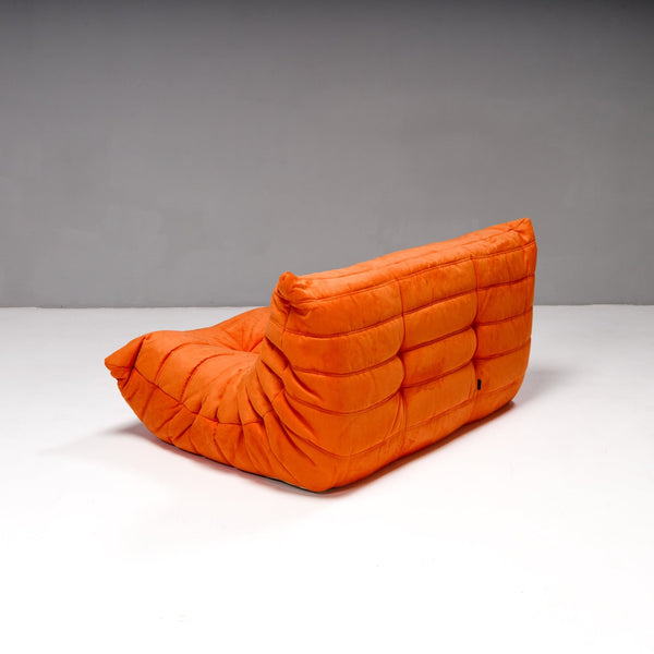 Pre Order Ligne Roset by Michel Ducaroy Togo Orange Modular Sofa, Set of 5 @ REHAUS