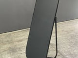 Novocastrian Port Free Tall Swing Mirror in Blackened Steel