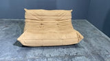 Ligne Roset by Michel Ducaroy Alcantara Camel Three Seater Togo