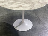 Calacatta Marble Round Knoll Saarinen Dining Table