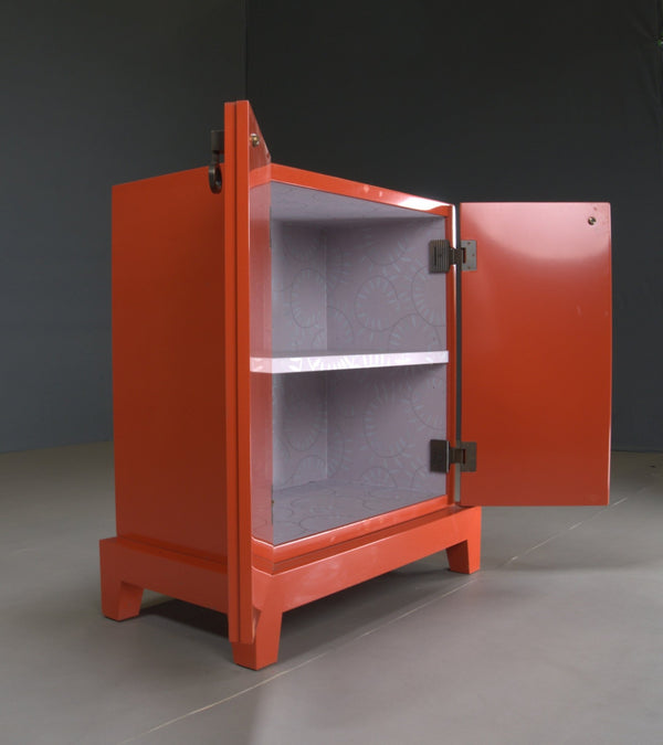 Promemoria Orange Amarcord Cabinet by Romeo Sozzi - REHAUS - Promemoria