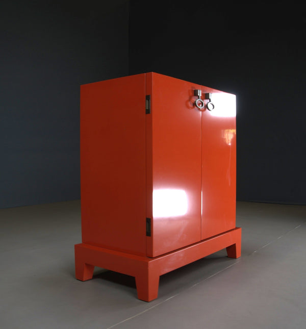 Promemoria Orange Amarcord Cabinet by Romeo Sozzi - REHAUS - Promemoria