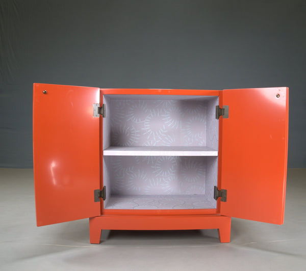 Promemoria Orange Amarcord Cabinet by Romeo Sozzi - REHAUS - Promemoria