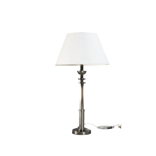 Ralph Lauren Silver Table Lamp @ REHAUS