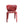 Red Leather Cassina Hola 367 Dining Armchair - REHAUS - Cassina