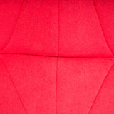 Pierre Paulin for Ligne Roset Red Fabric 2 Seater Pumpkin Loveseat Sofa
