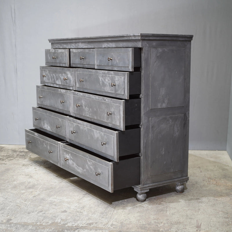 Restoration Hardware Annecy Metal Wrapped 11 Drawer Dresser - REHAUS - Restoration Hardware