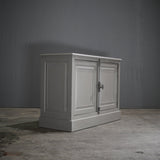 Restoration Hardware Grey Glass Two - Piece Cabinet @ REHAUS