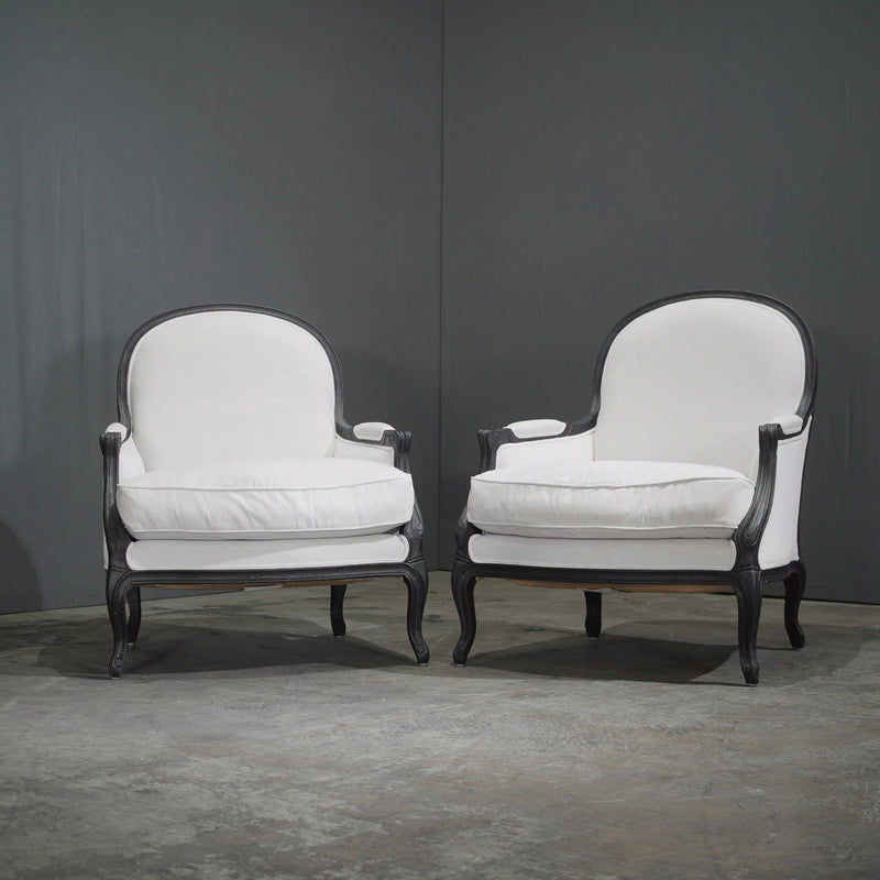 Restoration Hardware Lyon Chair with Fabric Padding - REHAUS - Restoration Hardware