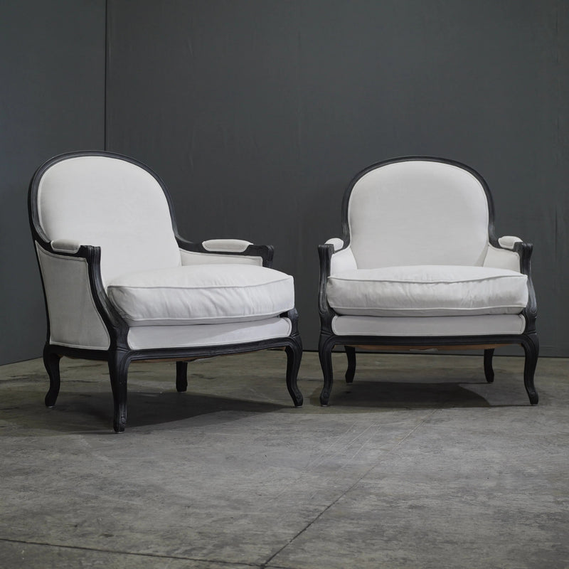 Restoration Hardware Lyon Chair with Fabric Padding - REHAUS - Restoration Hardware