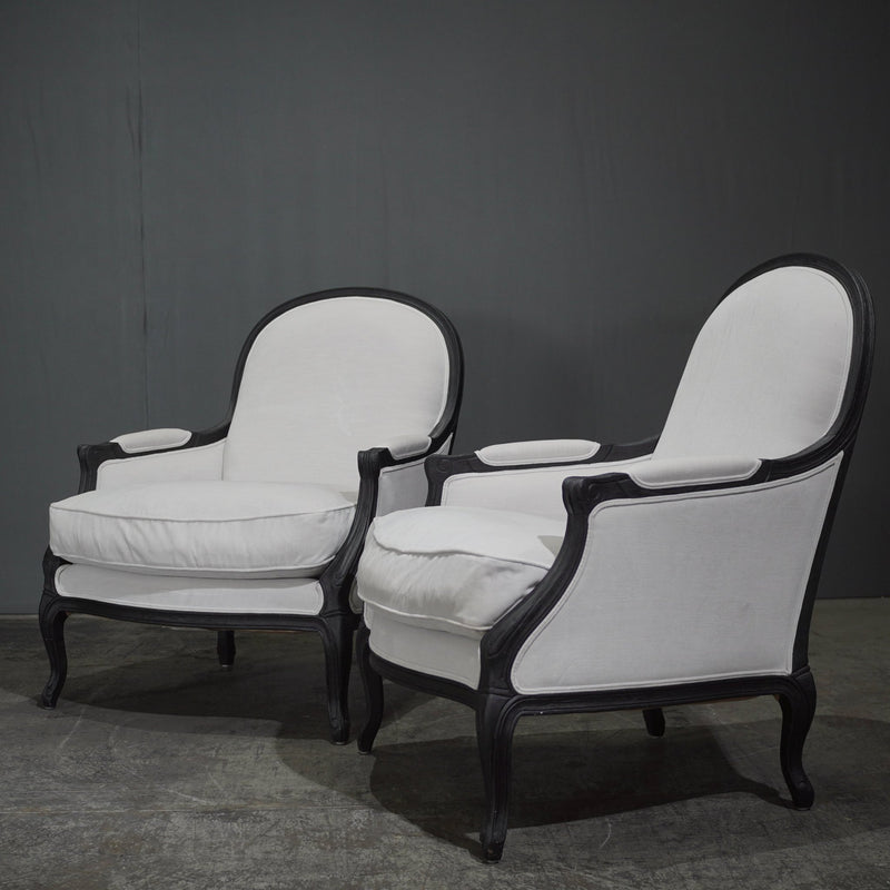 Restoration Hardware Lyon Chair with Fabric Padding @ REHAUS