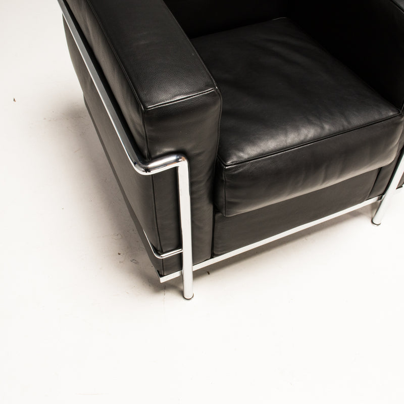 Le Corbusier for Cassina LC2 Leather Armchair