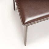 Riva 1920 Brown Leather Dining Chairs, Set of 8 - REHAUS - Riva