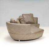 Roche Bobois by Gabriele Assmann & Alfred Kleene Leather Digital Curved Sofa - REHAUS - Gabriele Assmann & Alfred Kleene