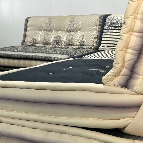 Roche Bobois Eight Piece Mah Jong Sectional Sofa Set by Jean Paul Gaultier and Hans Hopfer @ REHAUS