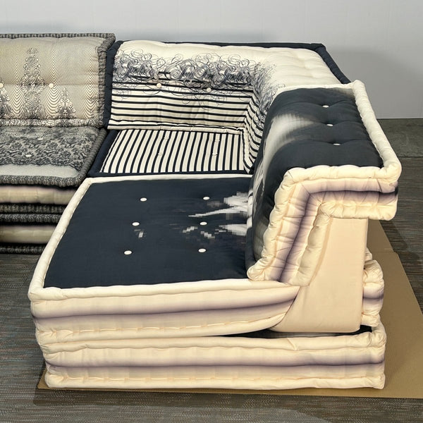 Roche Bobois Eight Piece Mah Jong Sectional Sofa Set by Jean Paul Gaultier and Hans Hopfer @ REHAUS