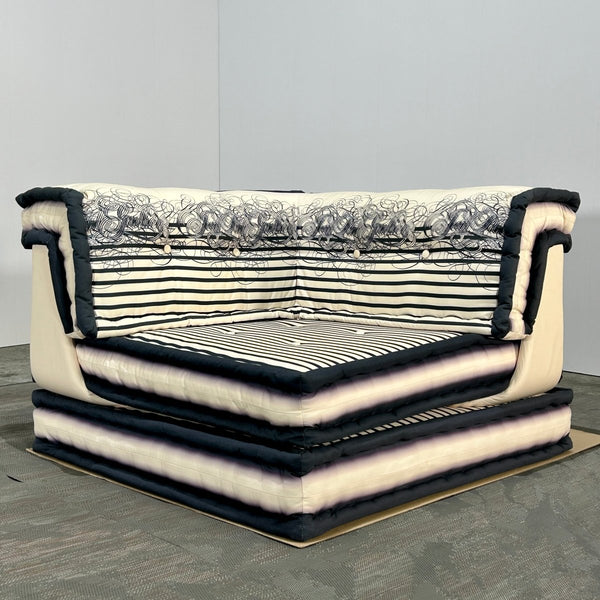 Roche Bobois Eight Piece Mah Jong Sectional Sofa Set by Jean Paul Gaultier and Hans Hopfer @ REHAUS