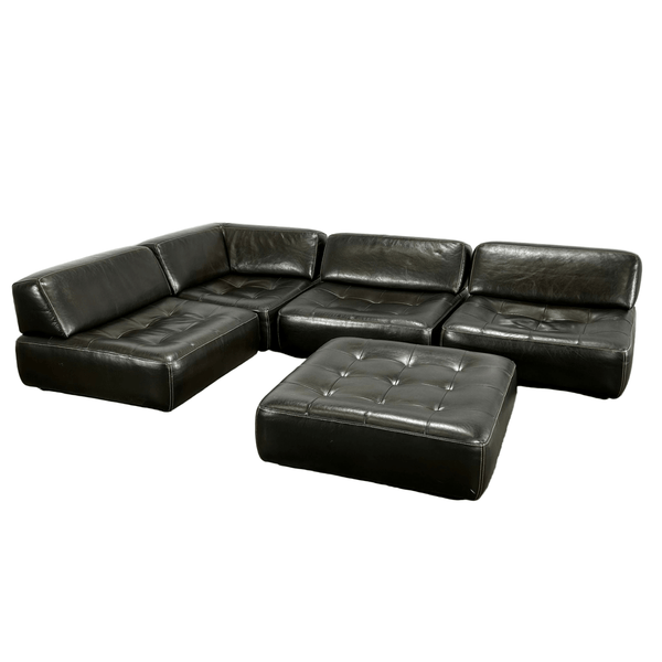 Roche Bobois Flight Jacket Sectional Sofa & Ottoman @ REHAUS
