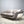 Roche Bobois Grey Leather Sofa - REHAUS - Roche Bobois