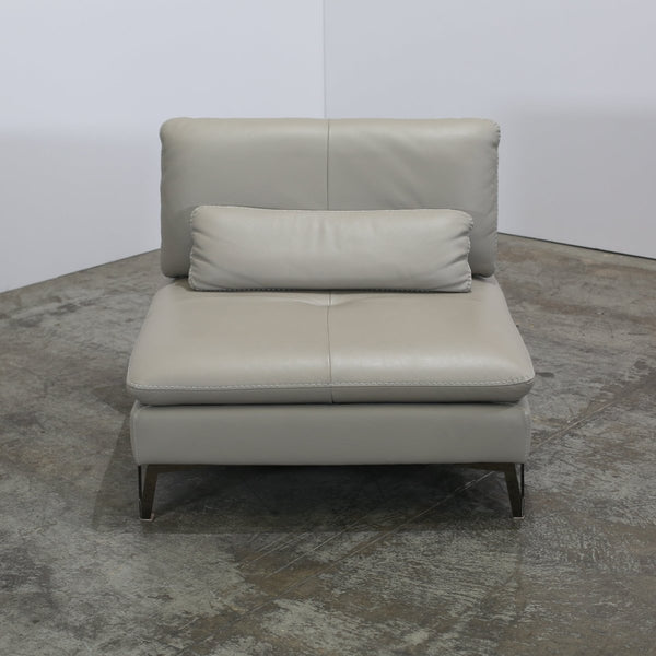 Roche Bobois Scenario Armless Leather Chair @ REHAUS