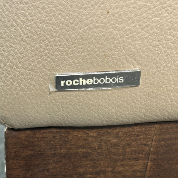 Roche Bobois Three Seater Serenite Leather Sofa by Giovanni Soressi @ REHAUS