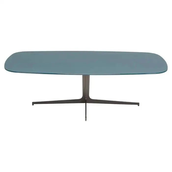 Rodolfo Dordoni for Minotti Clyfford Blue Gloss Coffee Table - REHAUS - Rodolfo Dordoni