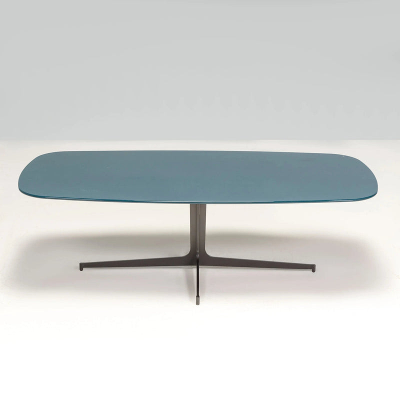 Rodolfo Dordoni for Minotti Clyfford Blue Gloss Coffee Table - REHAUS - Rodolfo Dordoni