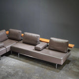 Rolf Benz Dono 6100 Leather Corner Sofa - REHAUS - Rolf Benz