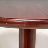 Round Double Extendable Rosewood Dining Table, 1960's - REHAUS - Bespoke