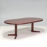 Round Double Extendable Rosewood Dining Table, 1960's - REHAUS - Bespoke