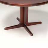 Round Double Extendable Rosewood Dining Table, 1960's - REHAUS - Bespoke