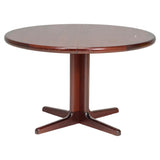 Round Double Extendable Rosewood Dining Table, 1960's - REHAUS - Bespoke