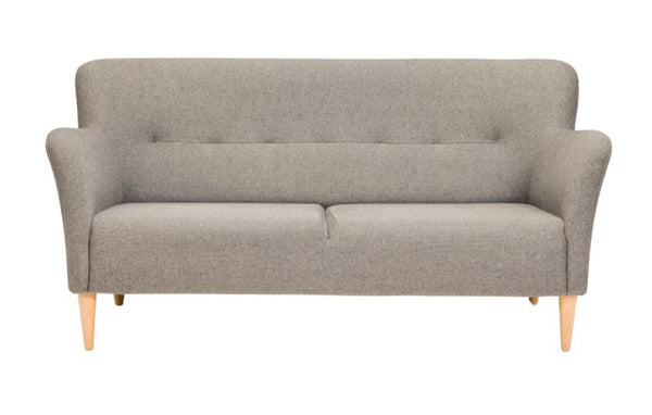 Scandinavian Swedese by Claesson Koivisto Rune Nova Grey Fabric 2 Seat Sofa - REHAUS - Claesson Koivisto Rune