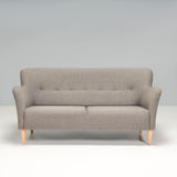 Scandinavian Swedese by Claesson Koivisto Rune Nova Grey Fabric 2 Seat Sofa - REHAUS - Claesson Koivisto Rune